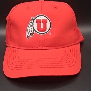 Utah University Red and Gray Cap